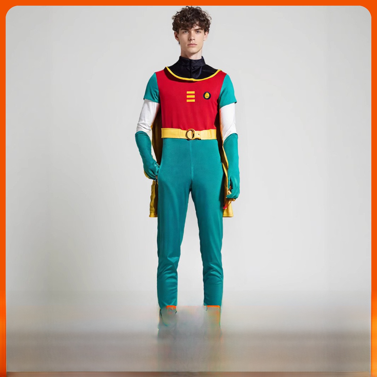 Ethnic Clothing & Online Fashion Store Khaadi Pk - Superhero Robin Jumpsuit Tight Costume Halloween