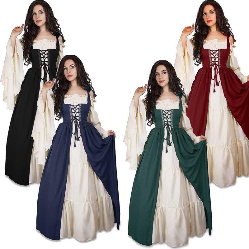 Ethnic Clothing & Online Fashion Store Khaadi Pk - Renaissance Medieval Dress Belted Waist Stage