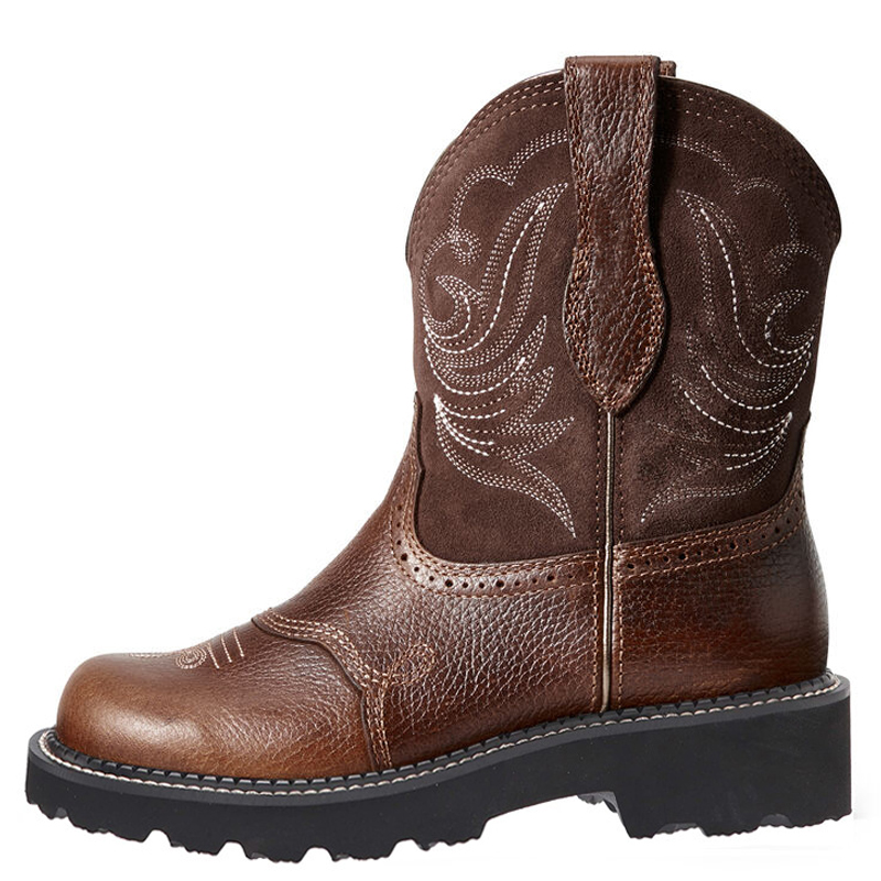 Embroidered Cowboy Boots For M - Ethnic Fabric 评论和价格