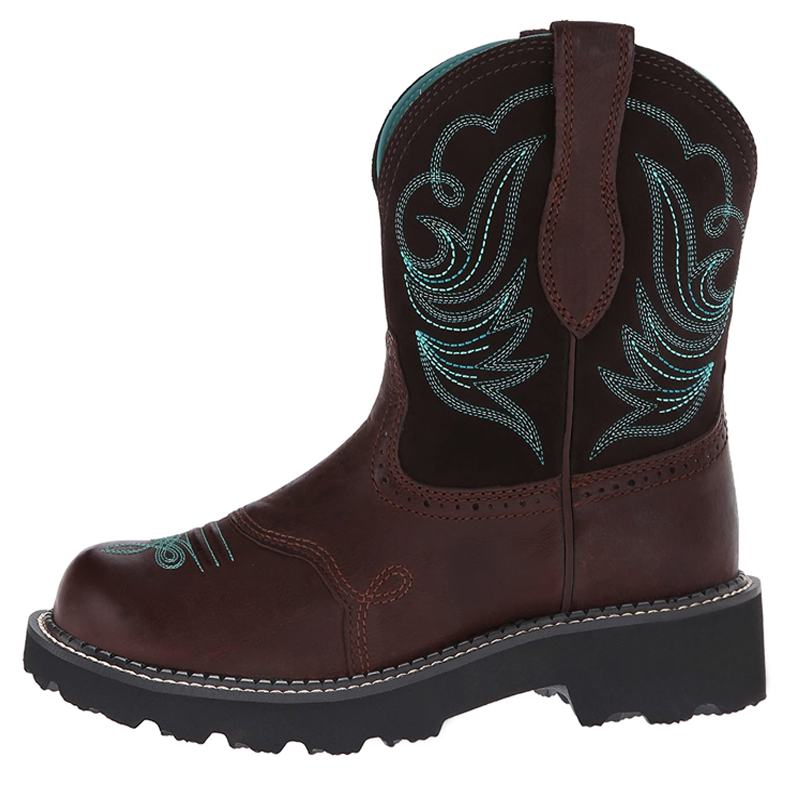 Embroidered Cowboy Boots For M - Ethnic Fabric 评论和价格