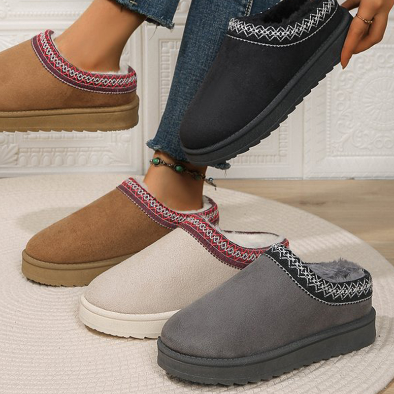 Women's Snow Boots Casual Slip - Ethnic Fashion Online 评论和价格