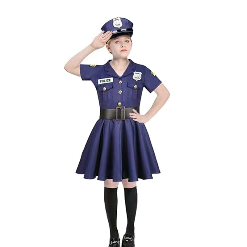 Halloween Children's Police Su - Ethnic Wear 评论和价格