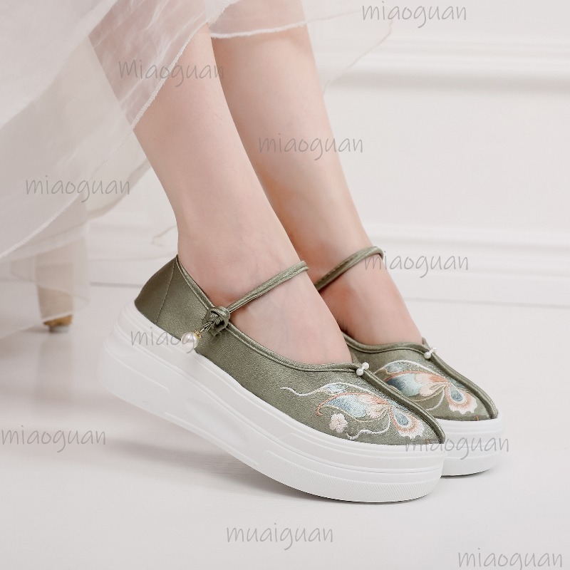 Women's Chinese Style Embroide - Ethnic Fabric 评论和价格