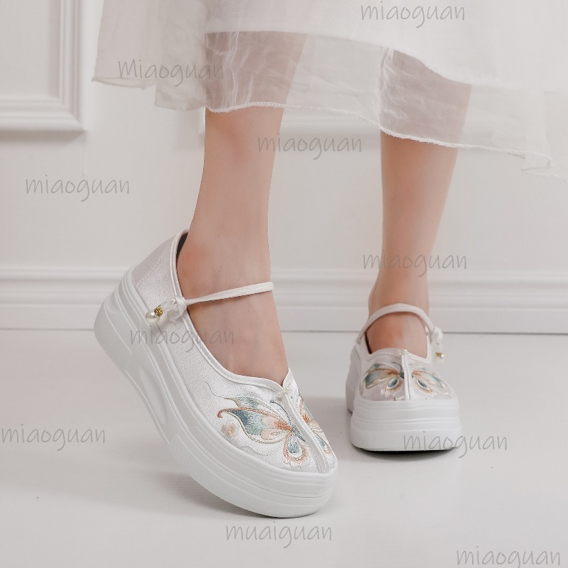Women's Chinese Style Embroide - Ethnic Fabric 评论和价格