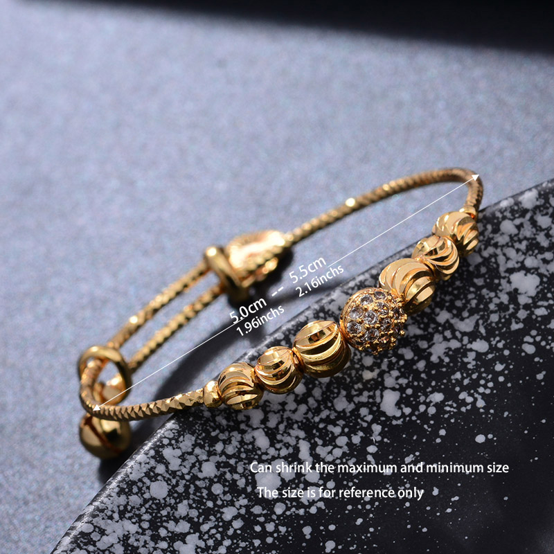24K 4pcs Ethnic Bead Gold Colo - Ethnic Fashion Dubai 评论和价格
