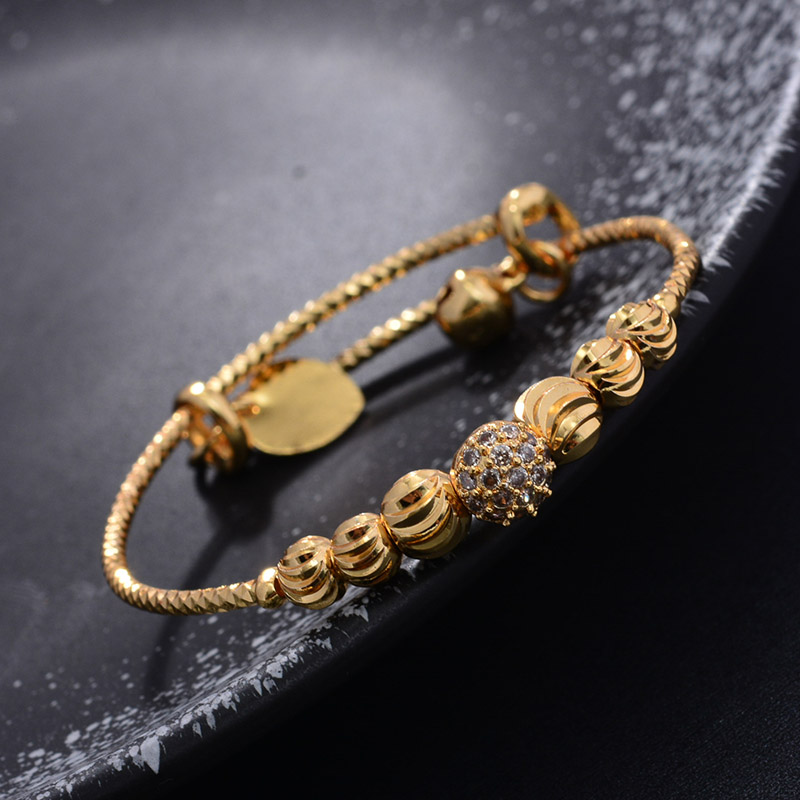 24K 4pcs Ethnic Bead Gold Colo - Ethnic Fashion Dubai 评论和价格