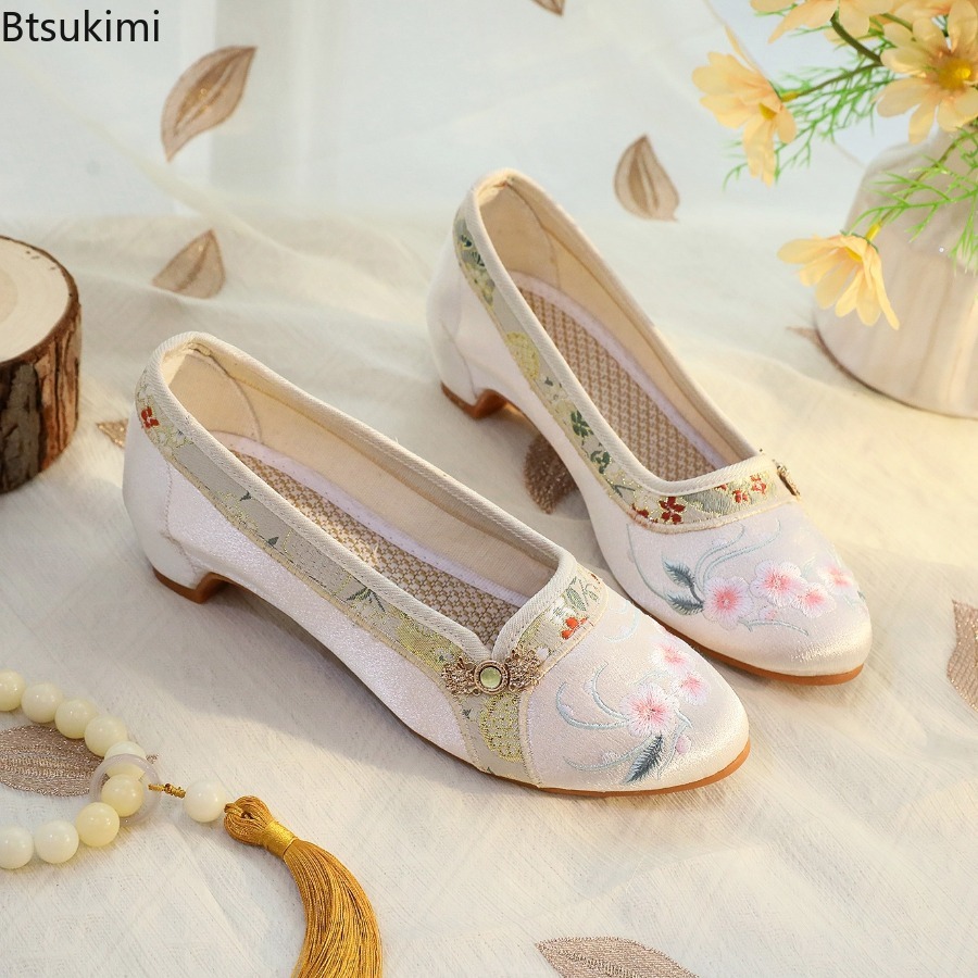 2026 New Women's Shoes Ethnic  - Ethnic Fabric 评论和价格