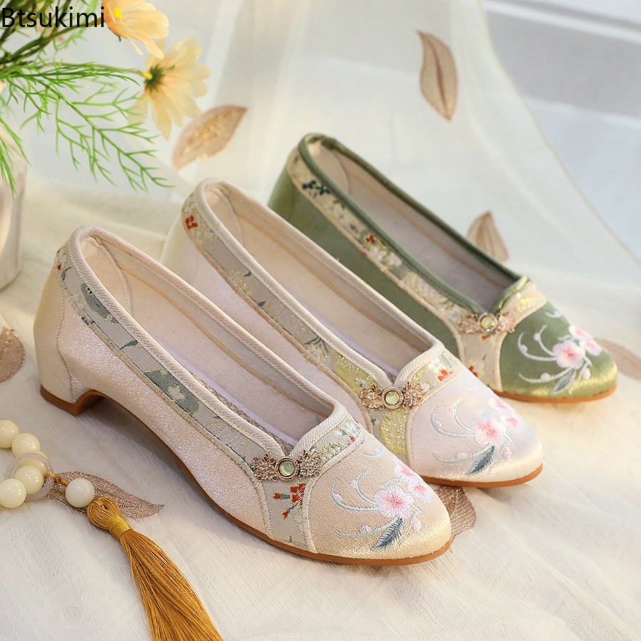 2026 New Women's Shoes Ethnic  - Ethnic Fabric 评论和价格