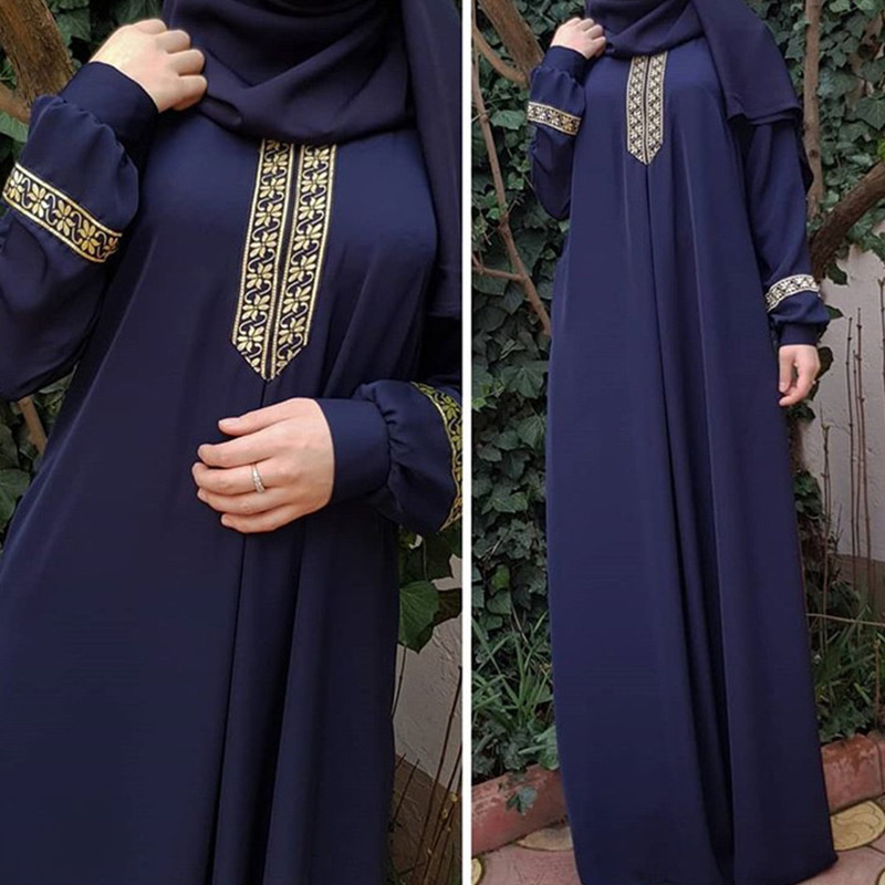 Muslim Ethnic Style Print Abay - Ethnic Fashion Dubai 评论和价格