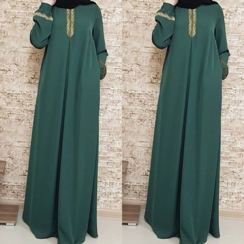 Muslim Ethnic Style Print Abay - Ethnic Fashion Dubai 评论和价格