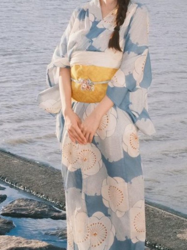Traditional Japanese Style Gir - Ethnic Fashion Online 评论和价格