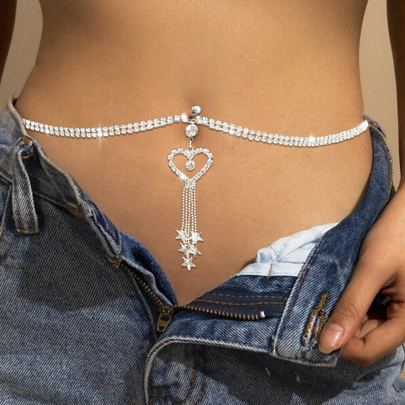 GLAMing Boho Heart Dangle Rhin - Ethnic Fashion Jewellery 评论和价格
