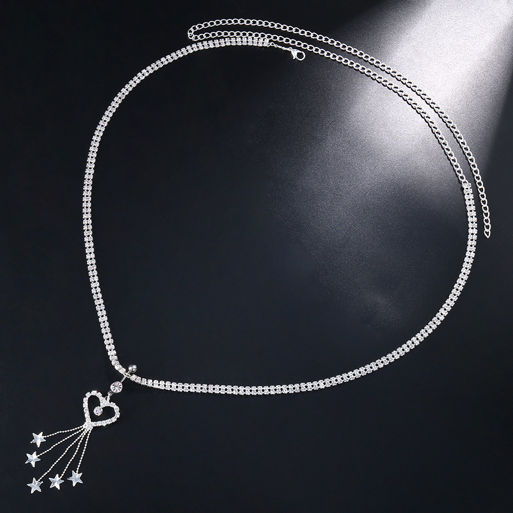 GLAMing Boho Heart Dangle Rhin - Ethnic Fashion Jewellery 评论和价格