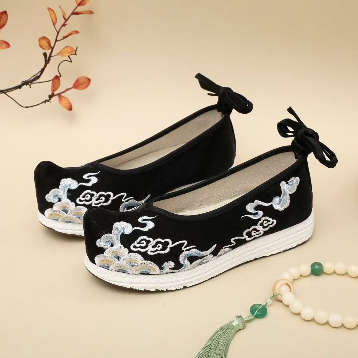 Woman Big Size Embroidered Han - Ethnic Fabric 评论和价格