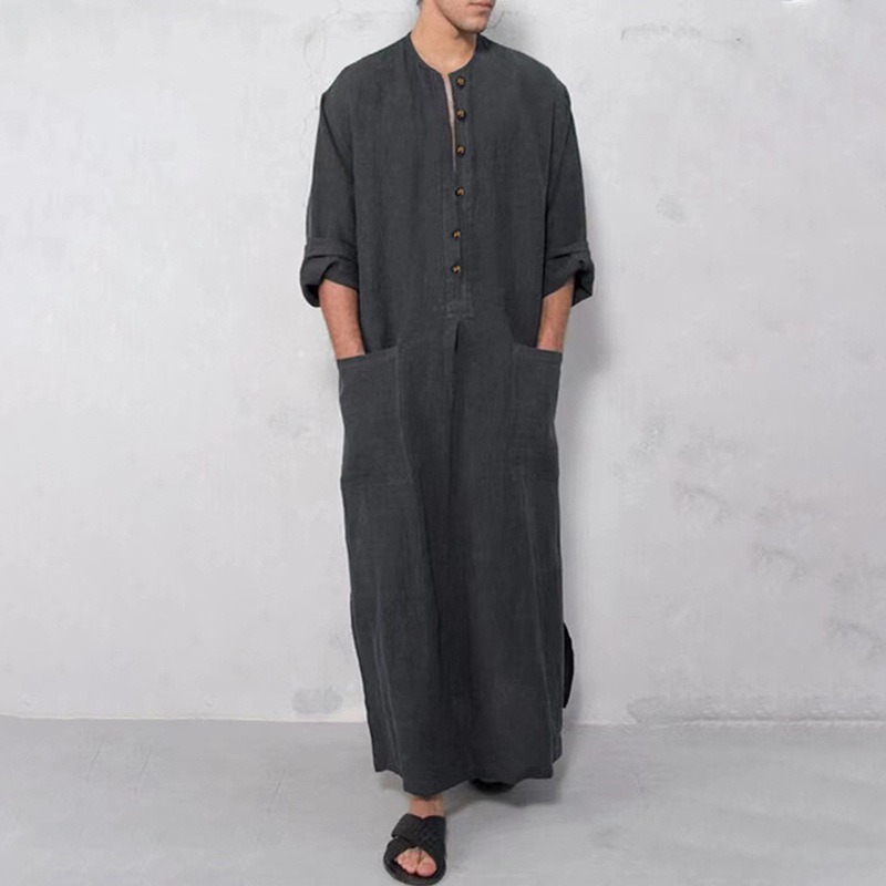 Muslim Robe Dubai New Men's Lo - Ethnic Fashion Dubai 评论和价格