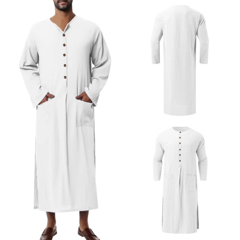 Muslim Robe Dubai New Men's Lo - Ethnic Fashion Dubai 评论和价格