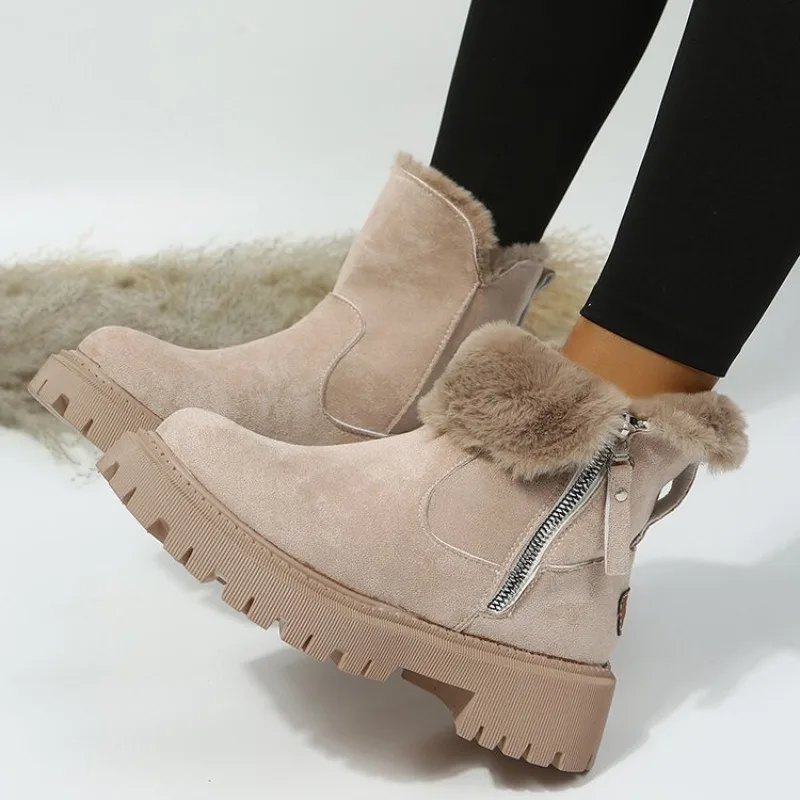 Women's Winter Snow Boots Warm - Ethnic Fabric 评论和价格