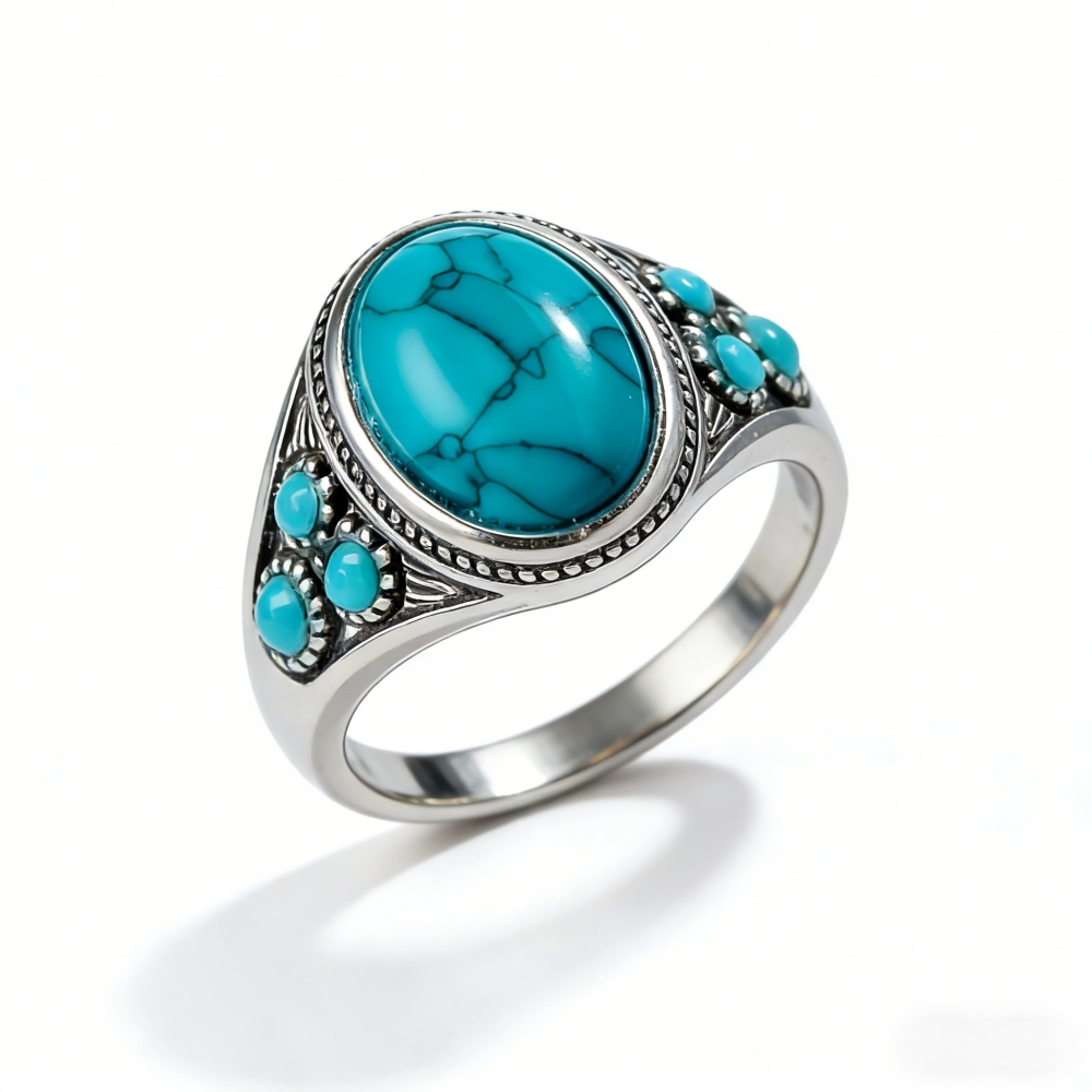 Instagram Trendy Turquoise Rin - Ethnic Fashion Instagram 评论和价格