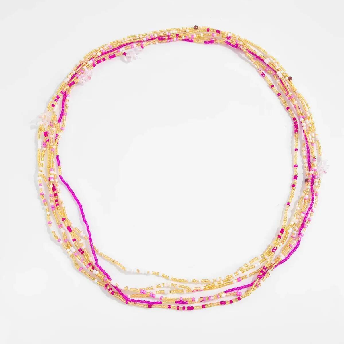 SHIXIN 6Pcs/Set Boho Colorful  - Ethnic Fashion Jewellery 评论和价格